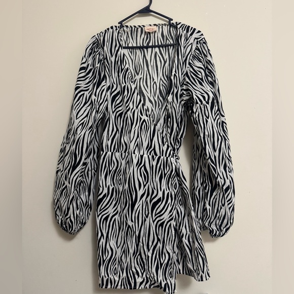 Showpo Animal Print Dress - Picture 1 of 5